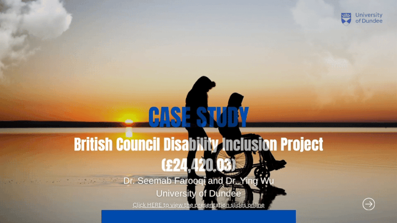 Building an impact case on disability inclusion